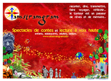 amstramgram, plaquette générale - Spectacles de contes et lecture à voix haute (enfants, adolescents, adultes, seniors)