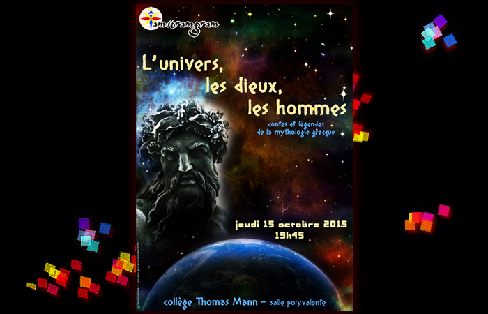 photos de notre spectacle L'univers, les dieux, les hommes