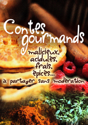 affiche du spectacle de la Cie Amstramgram : Contes gourmands