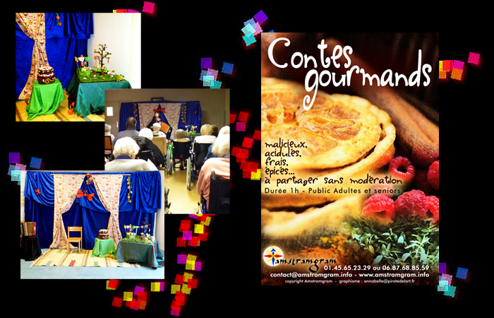 photos de notre spectacle Contes gourmands